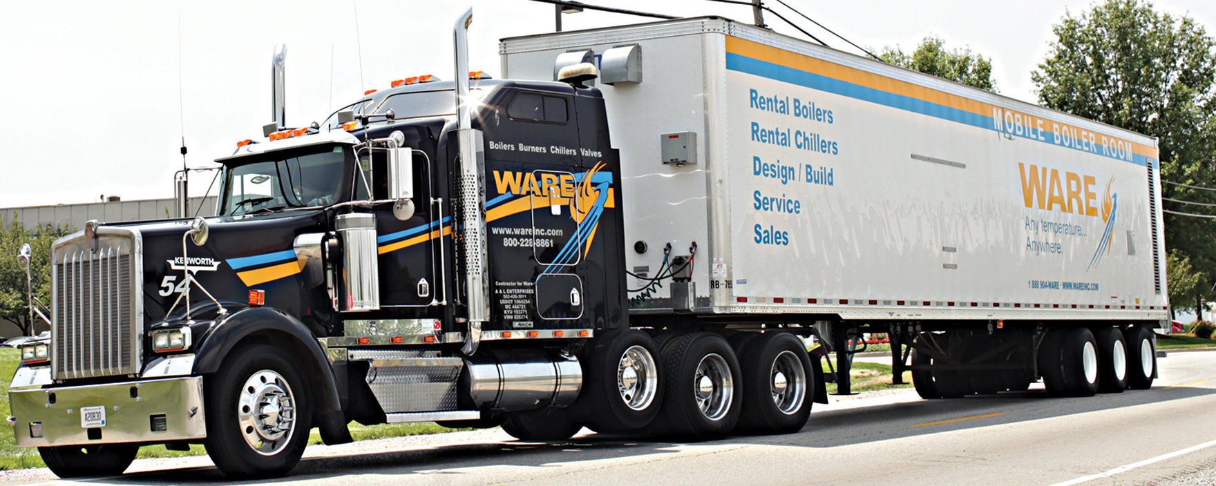 Mobile Boiler Rooms